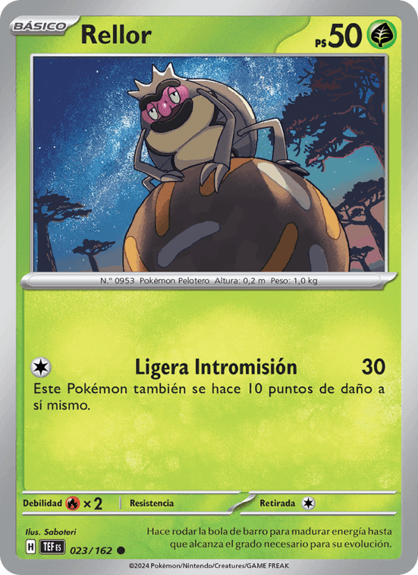 Rellor, card 023 from Fuerzas Temporales