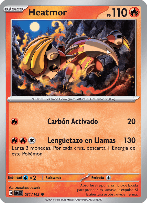 Heatmor, carte 031 de Fuerzas Temporales