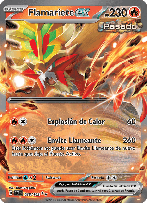 Flamariete ex, carte 038 de Fuerzas Temporales