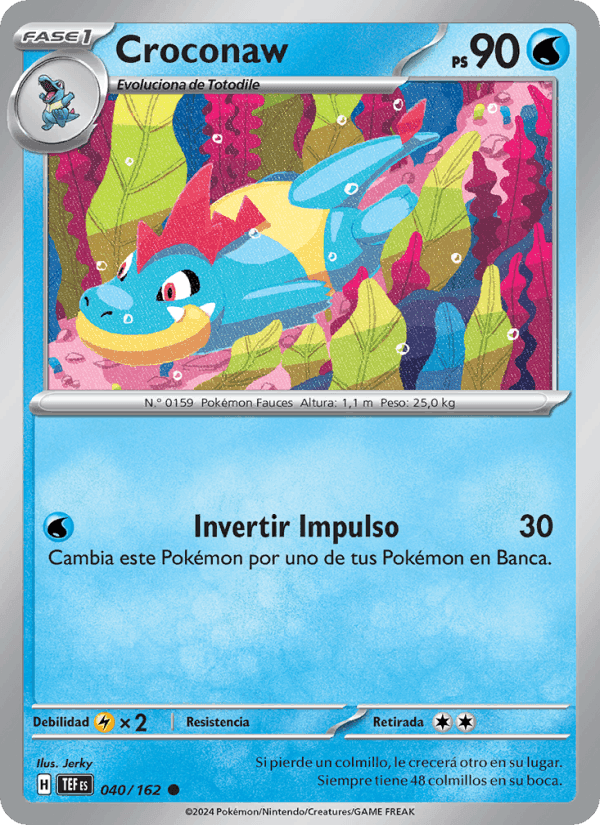 Croconaw, carta 040 de Fuerzas Temporales