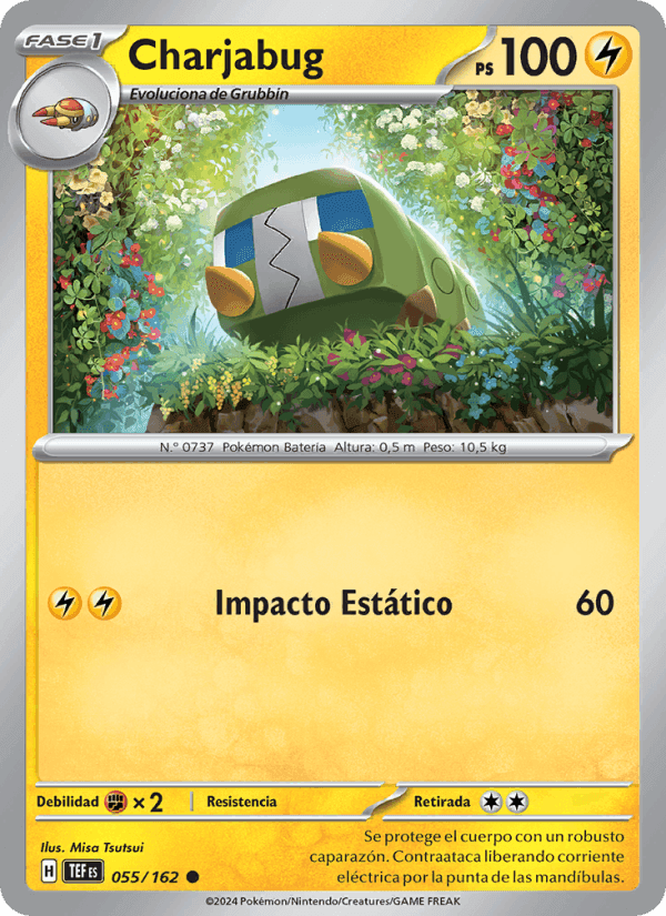 Charjabug, carta 055 de Fuerzas Temporales
