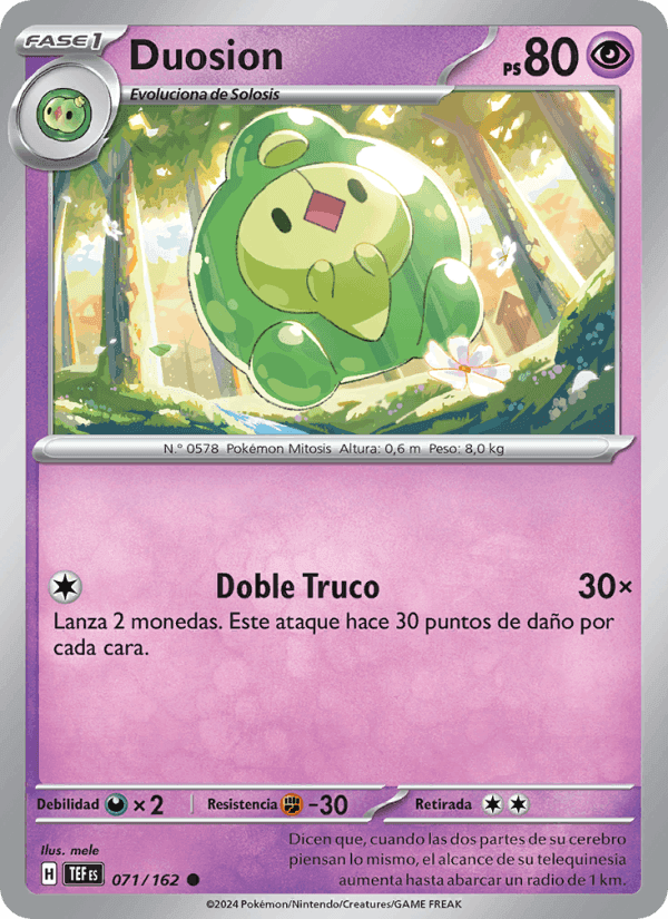Duosion, carte 071 de Fuerzas Temporales