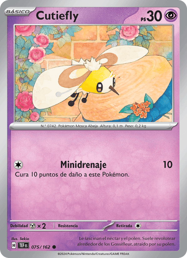 Cutiefly, carta 075 de Fuerzas Temporales
