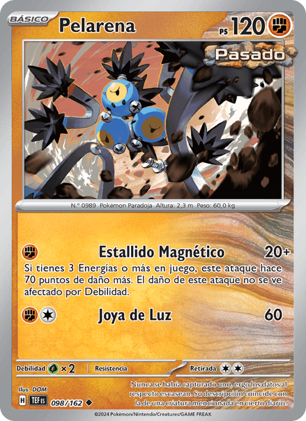 Pelarena, carta 098 de Fuerzas Temporales