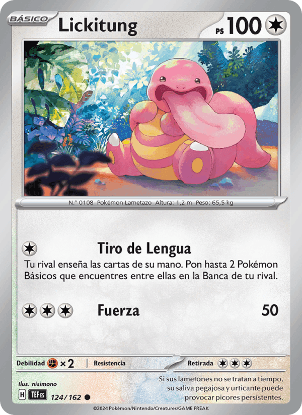 Fuerzas Temporales の 124 番、Lickitung