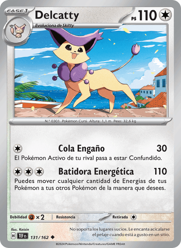 Delcatty, carta 131 de Fuerzas Temporales
