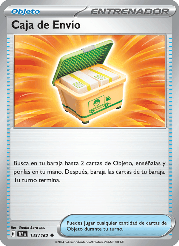 Caja de Envío, card 143 from Fuerzas Temporales