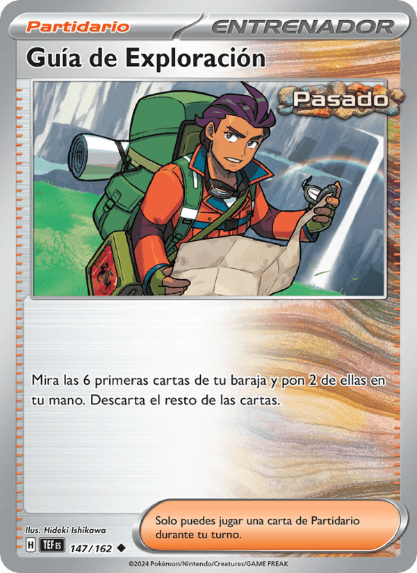 Guía de Exploración, carta 147 de Fuerzas Temporales