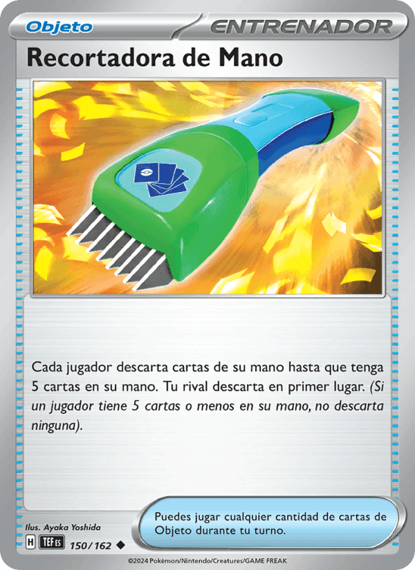 Recortadora de Mano, card 150 from Fuerzas Temporales