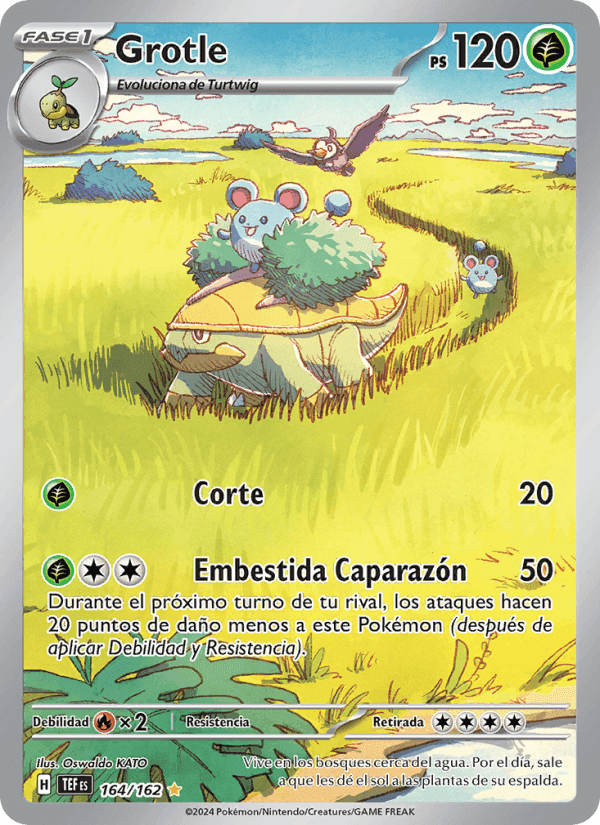 Grotle, carta 164 de Fuerzas Temporales