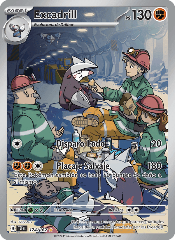 Excadrill, carta 174 de Fuerzas Temporales