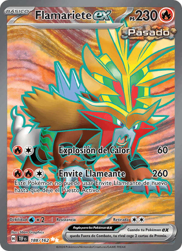 Flamariete ex, carta 188 di Fuerzas Temporales