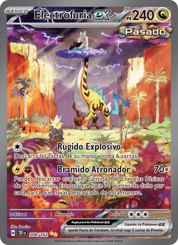 Electrofuria ex, carta 208 di Fuerzas Temporales