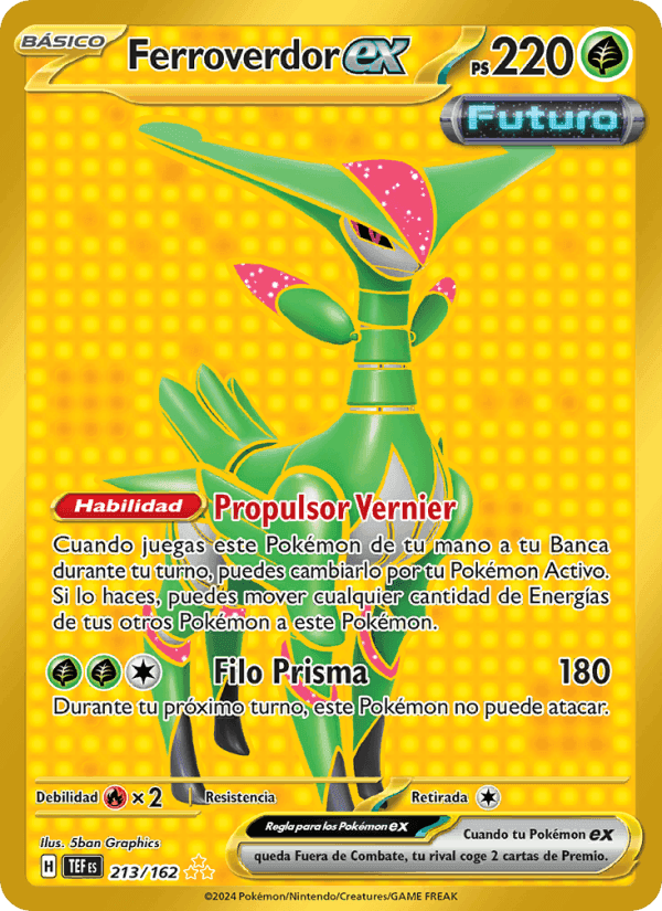 Ferroverdor ex, card 213 from Fuerzas Temporales