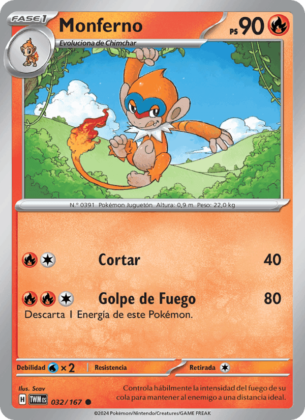 Monferno, carte 032 de Mascarada Crepuscular