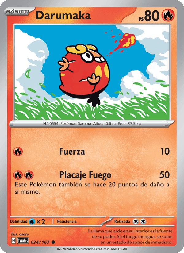 Darumaka, carta 034 de Mascarada Crepuscular