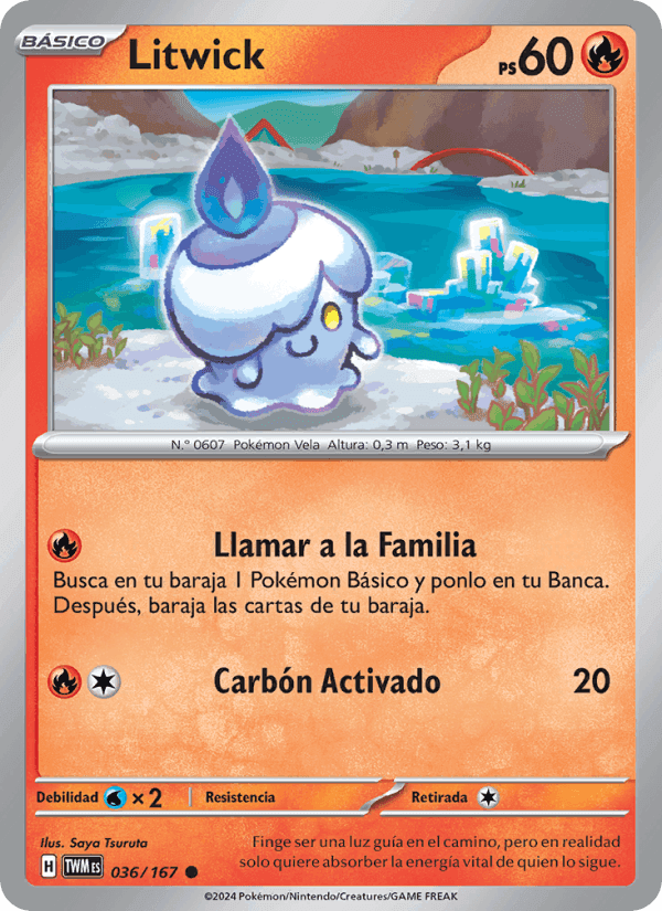 Litwick, carta 036 de Mascarada Crepuscular