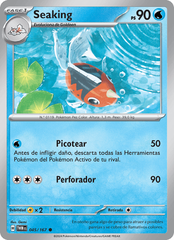Seaking, carta 045 de Mascarada Crepuscular