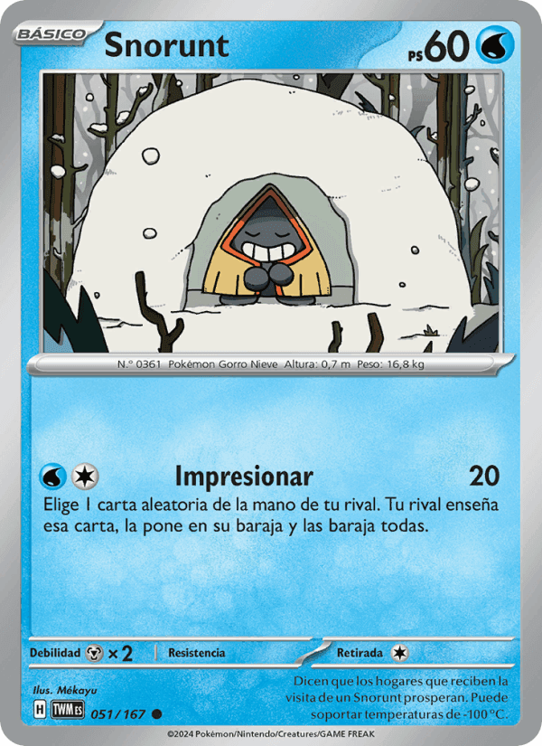 Snorunt, carte 051 de Mascarada Crepuscular