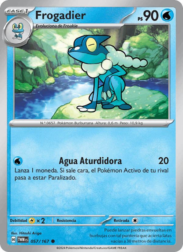 Frogadier, carta 057 de Mascarada Crepuscular