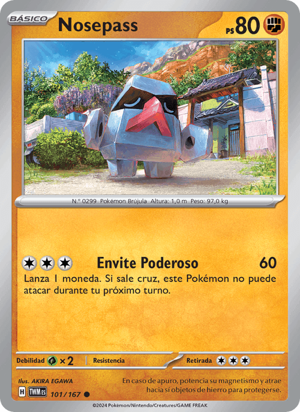 Nosepass, carta 101 de Mascarada Crepuscular