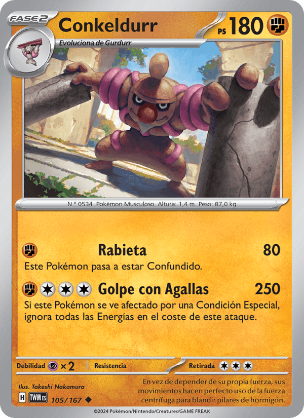 Conkeldurr, carta 105 de Mascarada Crepuscular