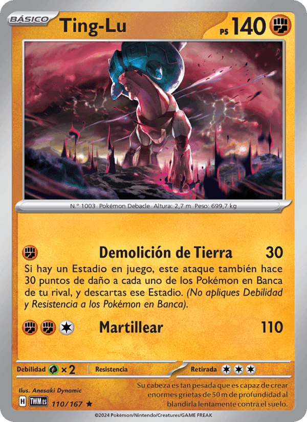 Ting-Lu, carta 110 di Mascarada Crepuscular