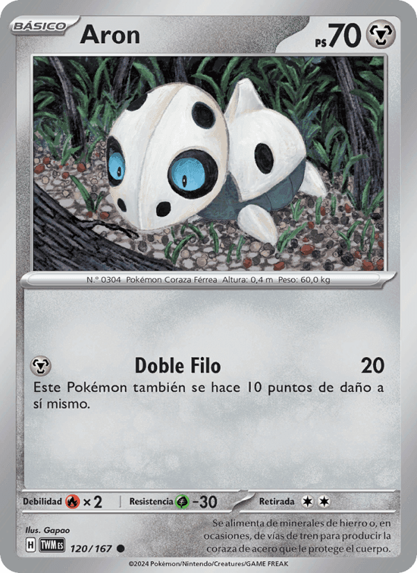 Aron, carta 120 de Mascarada Crepuscular