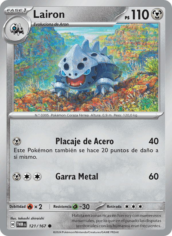 Lairon, carta 121 de Mascarada Crepuscular