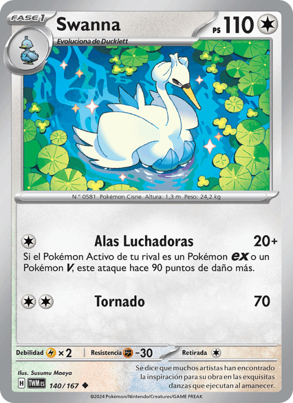 Swanna, carta 140 de Mascarada Crepuscular