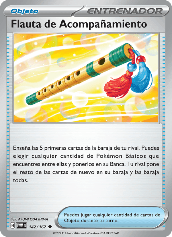 Flauta de Acompañamiento, card 142 from Mascarada Crepuscular