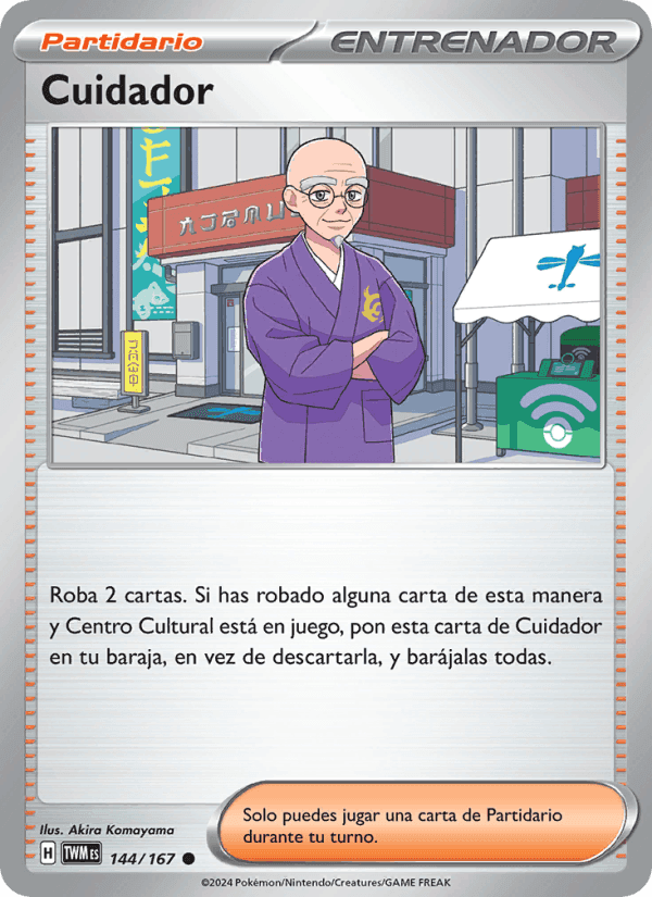Cuidador, card 144 from Mascarada Crepuscular