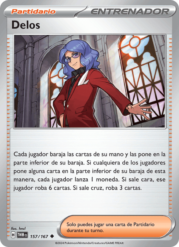 Delos, carta 157 de Mascarada Crepuscular