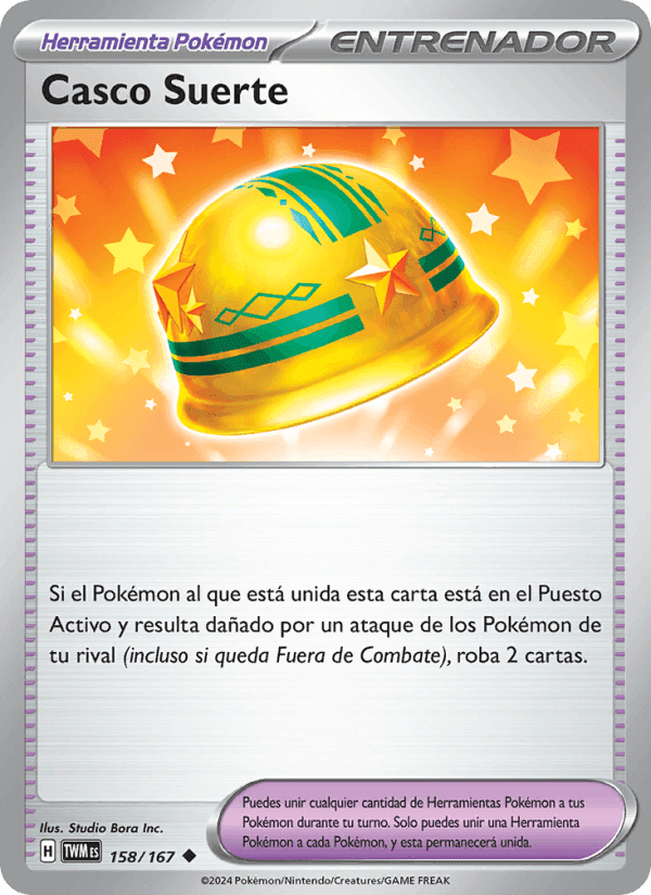 Casco Suerte, carta 158 de Mascarada Crepuscular
