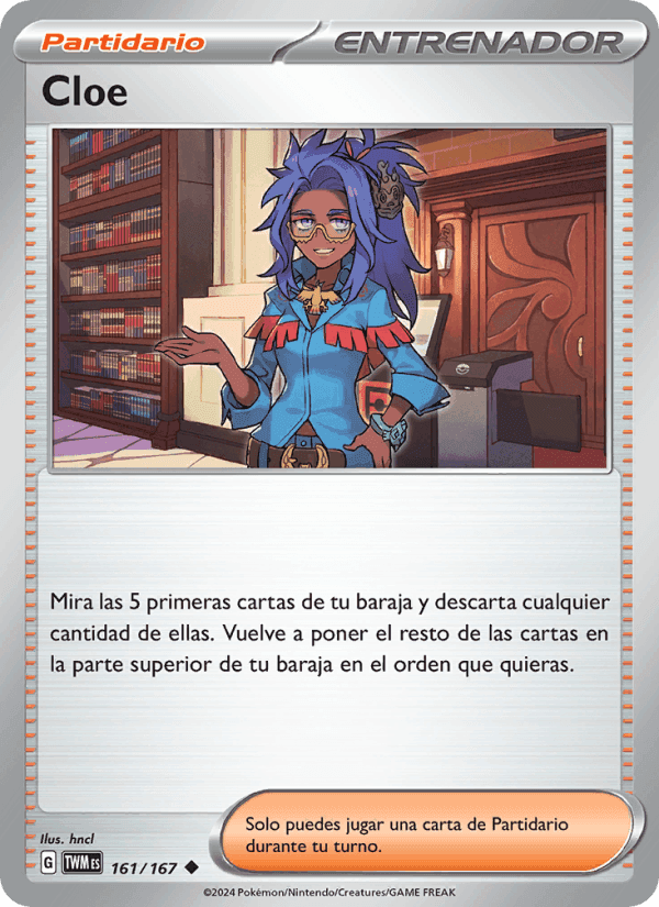 Cloe, card 161 from Mascarada Crepuscular