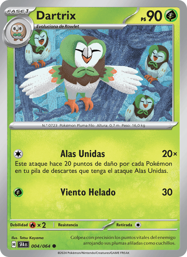 Dartrix, carta 004 di Fabula Sombría