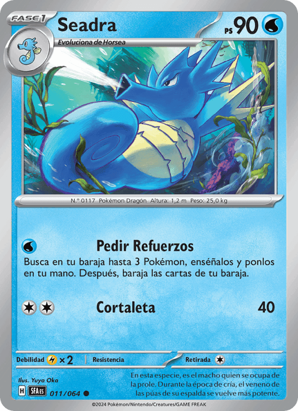 Seadra, carta 011 de Fabula Sombría