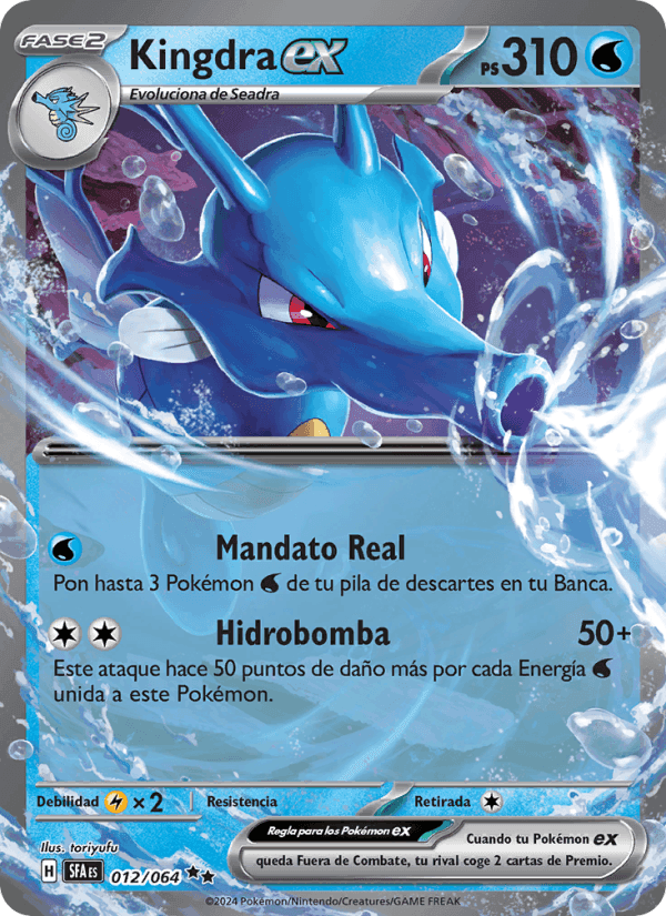 Kingdra ex, carta 012 de Fabula Sombría