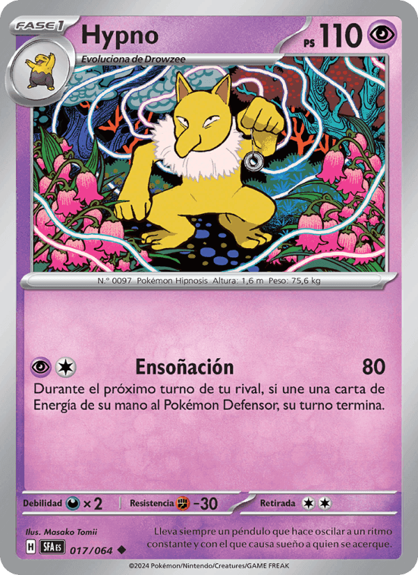 Hypno, carte 017 de Fabula Sombría