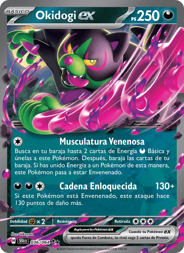 Okidogi ex, carta 036 de Fabula Sombría