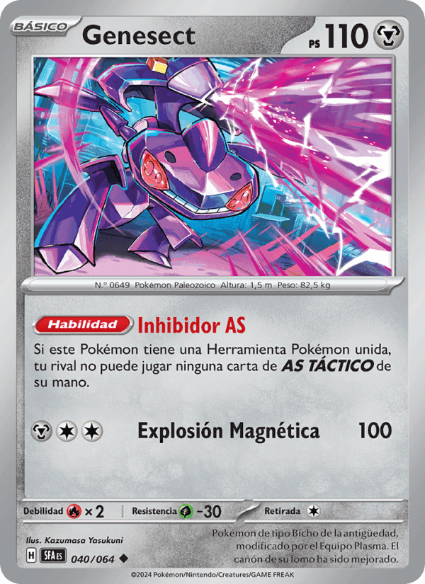 Fabula Sombría の 040 番、Genesect