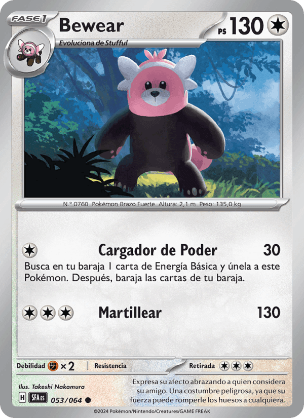 Bewear, carta 053 de Fabula Sombría