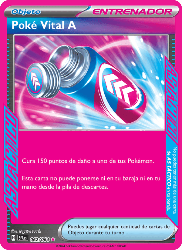 Poké Vital A, card 062 from Fabula Sombría