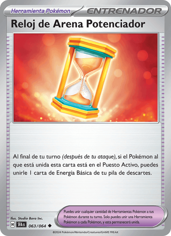 Reloj de Arena Potenciador, card 063 from Fabula Sombría