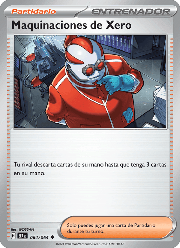 Maquinaciones de Xero, carta 064 de Fabula Sombría