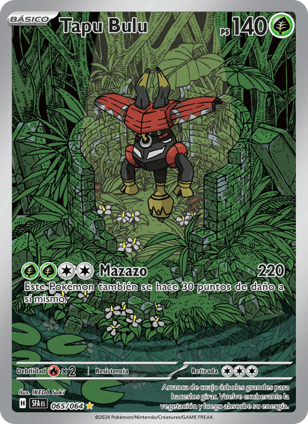Tapu Bulu, card 065 from Fabula Sombría