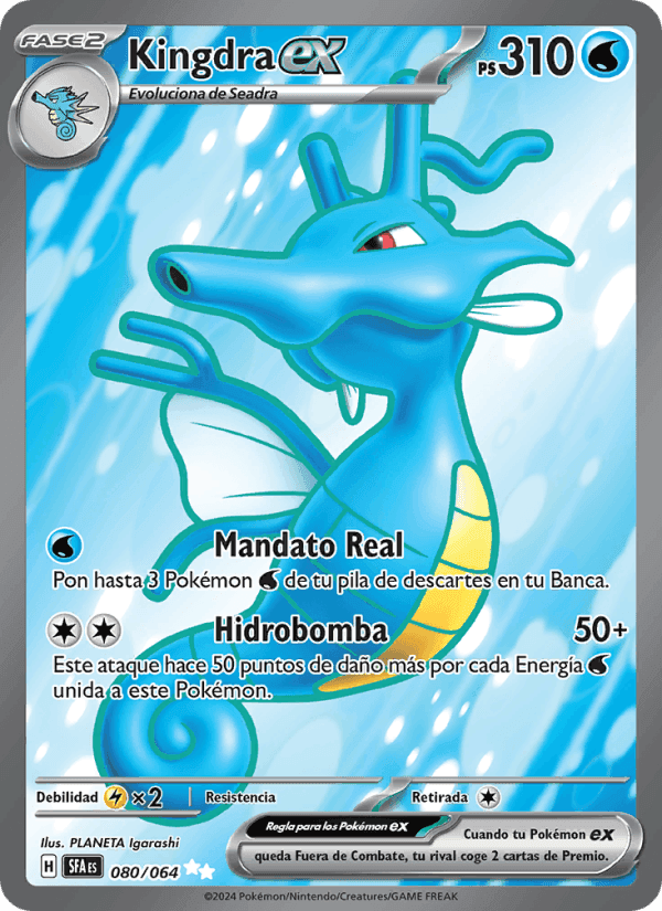 Kingdra ex, carta 080 de Fabula Sombría