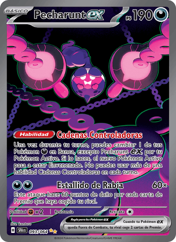 Pecharunt ex, carta 093 de Fabula Sombría