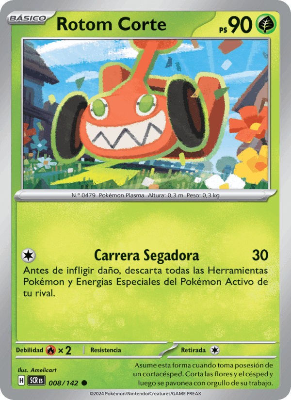 Rotom Corte, carta 008 di Corona Astral