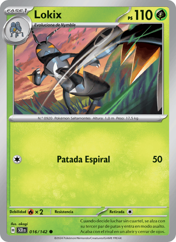 Lokix, carta 016 di Corona Astral